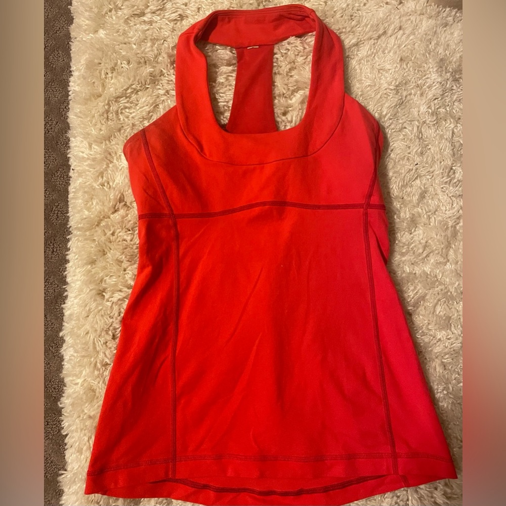 Bright Orange 🍊 lululemon tank top. Size 4
